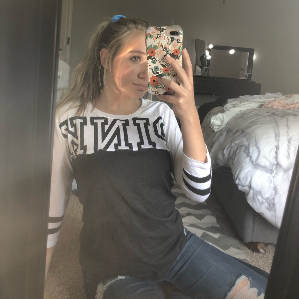 PINK long sleeve shirt